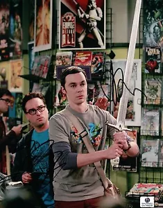 Autógrafo de Jim Parsons y Johnny Galecki de la teoría del Big Bang - Imagen 1 de 1