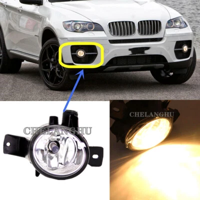 Right For BMW X6 E71 E72 2008 2009 2010 2011 2012 2013 Fog Light Lamp With Bulb  — 第 1/4 张图片