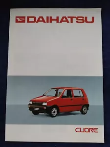 Daihatsu Cuore Prospekt 1985 - Picture 1 of 4