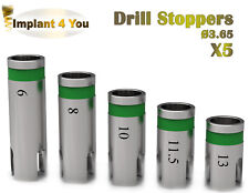 5 X Dental Implant STOPPERS Ø 3.65 For Drills Surgery Instrument dentalist