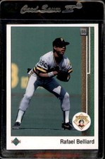 1989 Upper Deck #90 Rafael Belliard Pittsburgh Pirates - Nice Card!