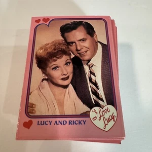 Carte collezionabili TV Lucille Ball vintage 1991 I LOVE LUCY set completo di 110 - Foto 1 di 4