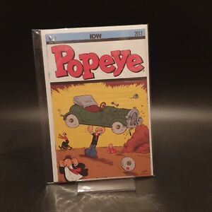 Popeye #1 - Superman Homage Action Comics #1 Cover - IDW 2012