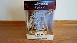 Saico Original Pyramide Tischpyramide Christmas Pyramid Rare NEW - Picture 1 of 3