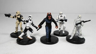 STAR WARS MINIATURES 2007 FORCE UNLEASHED IMPERIAL ASSASSIN TROOPER SET - Image 1 of 4