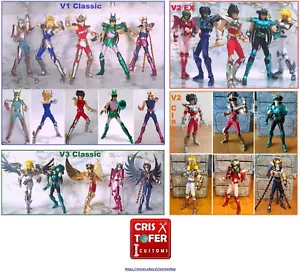 FULL BODYSUIT LYCRA for BRONZE V1 / V2/ V2 EX / V3 SAINT SEIYA MYTH CLOTH, TUTA - Foto 1 di 56