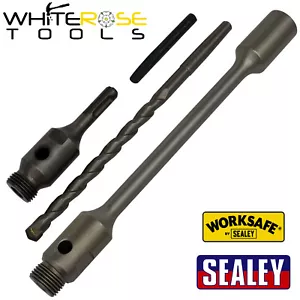 Worksafe Adaptor Pack SDS Plus 310mm Sealey Power Tool Accessories Drill Pilot - Picture 1 of 3