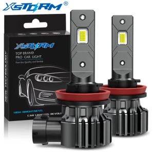 2x LED bulbs H8 H11 mini LED 20000LM 50W 6500K white headlight - Picture 1 of 7