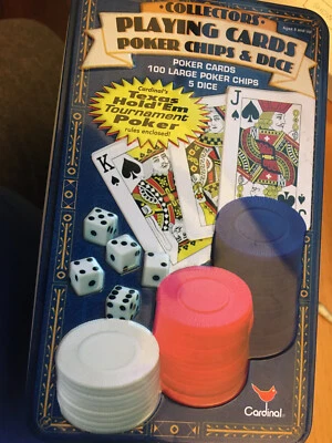 Collectors Playing Cards, Poker Chips, and Dice by Cardinal  2002 - Image 1 of 4