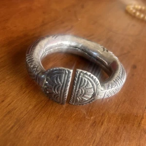 Pulsera gitana de metal mixto tribal étnico de Rajasthan - Imagen 1 de 10