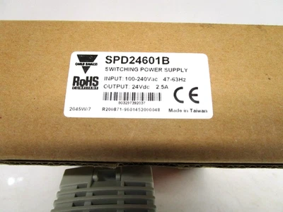 NUEVA FUENTE DE ALIMENTACIÓN CONMUTADA CARLO GAVAZZI SPD24601B CONVERTIDOR AC/CC Foto 1 de 4