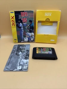 RBI Baseball '95 (SEGA 32x) Authentic Complete in Box - Picture 1 of 4