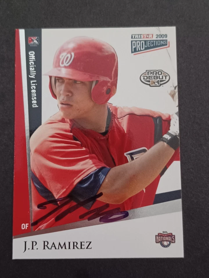 J.P. Ramirez Signed 2009 TriStar Projections - Nationals - Autographed - Image 1 of 1
