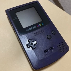 Nintendo Game Boy Color CGB-001 Lila Konsole Getestet Funktioniert Japan - Bild 1 von 10