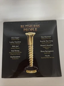 Ruthless People Soundtrack LP 1986 Vinyl Mick Jagger Billy Joel - Picture 1 of 2