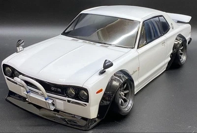 ABC Hobby 1/10 RC Car Painted Body Nissan Skyline 2000GT-R KPGC110 - Image 1 of 4