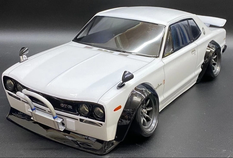 ABC Hobby 1/10 RC Car Painted Body Nissan Skyline 2000GT-R KPGC110 - Image 1 of 4