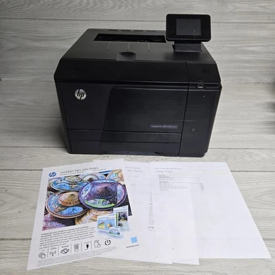 HP LaserJet Pro 200 M251nw Wireless Network Color Printer PG Count 13,992 REPAIR - Image 1 of 4
