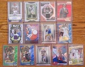 Lot of 13 Panini Football MIXED PLAYER #'d, Relic, Parallel, & Auto /10 /75 /99 - Picture 1 of 7