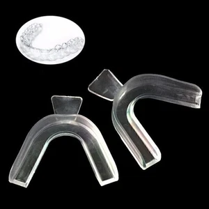 10 X Mundschienen Zahnaufhellung Bleaching Thermo Gum Shield Guard Grinding - Bild 1 von 10
