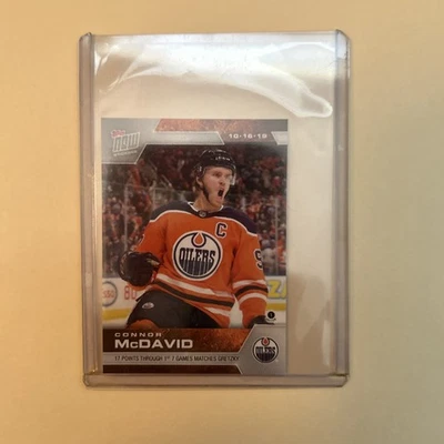 2019 -20 Topps Now Stickers Connor McDavid # 3 - Image 1 of 2