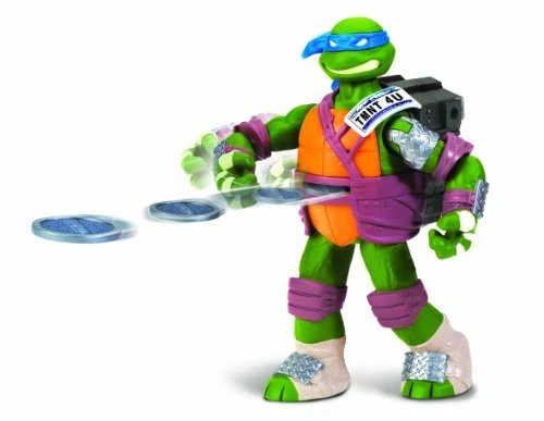 Playmates Toys Teenage Mutant Ninja Turtles Flinger Leonardo Action Figure