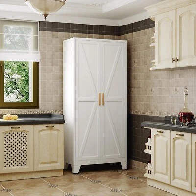 Cofar 71" Metal Storage Cabinet ,Steel File Cabinet With 4 Adjustable Shelves - Image 1 of 3