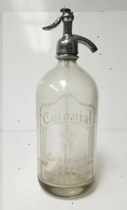 Botella Seltzer Colonial Cambridge Mass de colección - Imagen 1 de 8