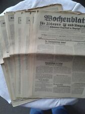 Wochenblatt für Zschopau Umgebung Erzgebirge Zschopauer Tageblatt Anzeiger, 1932