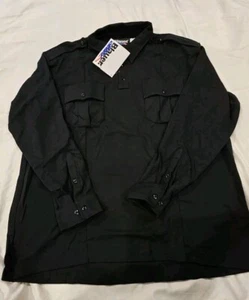 NWT Blauer. Dark Navy Long Sleeve Uniform Law Enforcement Shirt 8140 (16) - Picture 1 of 4