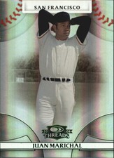 2008 (GIANTS) Donruss Threads Century Proof Green #41 Juan Marichal /250