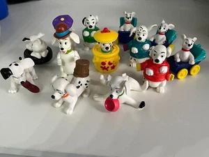 McDonalds Happy Meal Toys Disney 101 Dalmatians 1990s Lot x 13 puppies - Picture 1 of 14