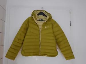 Tolle Daunenjacke v. NIKE sports - Gr. S 36/38 - senfgelb - NEUw. Jacke Anorak - Bild 1 von 6