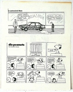 Fumetto vintage 1983 PEANUTS & HAGAR in TEDESCO Charles Schulz Dik Browne - Foto 1 di 4