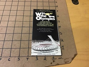 HOCHWERTIGER Original Prospekt: Gewinnspiel Olympiade 1976, unbenutzt - Bild 1 von 5