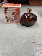 60s Avon Indian ChiefTain 4oz Spicy After Shave Decanter Vintage Men’s With Box