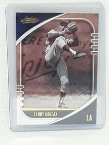 Sandy Koufax 2021 Panini Absolute Baseball - #44 - Los Angeles Dodgers - Picture 1 of 2