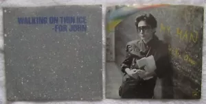 Yoko Ono Walking On Thin Ice-My Man (2x)7" Vinyl Single with Picture Sleeve - Picture 1 of 9