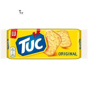 3x TUC Kekse Salzgebäck Cracker Classic 100g Packung 300 gr biscuits cookies - Bild 1 von 1