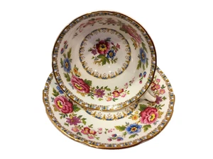 Taza de té y platillo vintage Royal Grafton England - patrón Malvern - Imagen 1 de 9