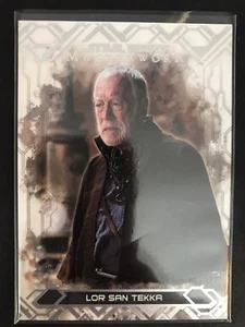 2017 Topps Star Wars Masterwork #74 Lor San Tekka - Picture 1 of 1