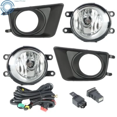 For Toyota Tacoma 2012-2015 Bumper Fog Lights Driving Lamp+Switch+Bulbs RH&LH - Image 1 of 4