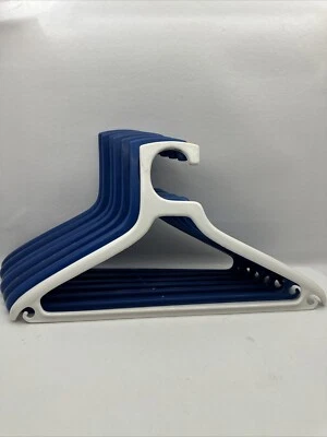 ARPAC plástico DE COLECCIÓN perchas azul blanco patente internacional Capri Italia Foto 1 de 4