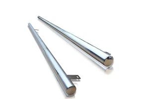 2" Stainless Steel Side Bars For Vauxhall Opel Movano SWB 2021+ Metal Steel Step - Picture 1 of 5
