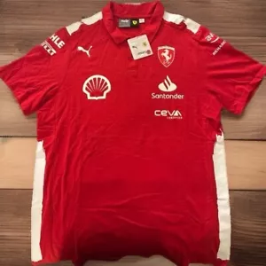 Scuderia Ferrari F1 2023 Special Edition Drivers Las Vegas GP Polo - Picture 1 of 5