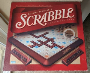 Milton Bradley 4034 Scrabble Deluxe Edition Brettspiel - Bild 1 von 12