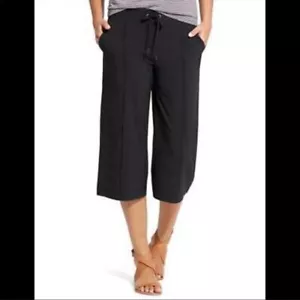 Pantalones Athleta Crosstown Culotte Capris 228695 negros - talla 4 - Imagen 1 de 12