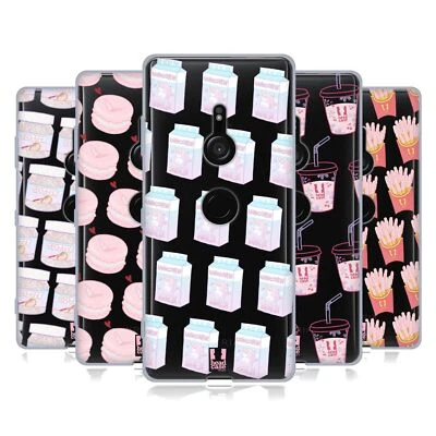 FUNDA DE GEL SUAVE HEAD CASE DESIGNS PATRONES DE ALIMENTOS KAWAII PARA TELÉFONOS SONY 1 Foto 1 de 4