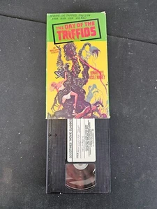 The Day Of The Triffids, 1963 (VHS, 1985) Horror, Howard Keel, Nicole Maurey - Bild 1 von 2