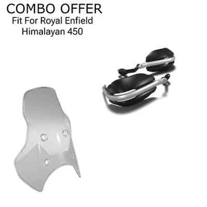 Combo Offer Rally Handguard, Adventure Screen Fit for All New Himalayan 450 - Picture 1 of 2